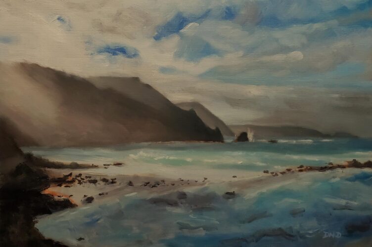 Cudillero Evening Sea